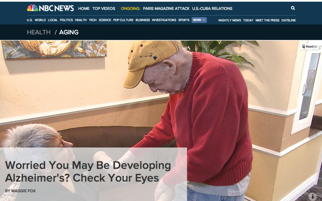 NBC.COM: Retinal Imaging for Alzheimer’s